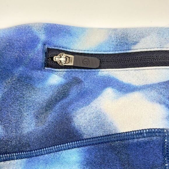 Lululemon | Speed Up Tight 
Full-On Luxtreme tye dye leggings | size 10 - Picture 5 of 8